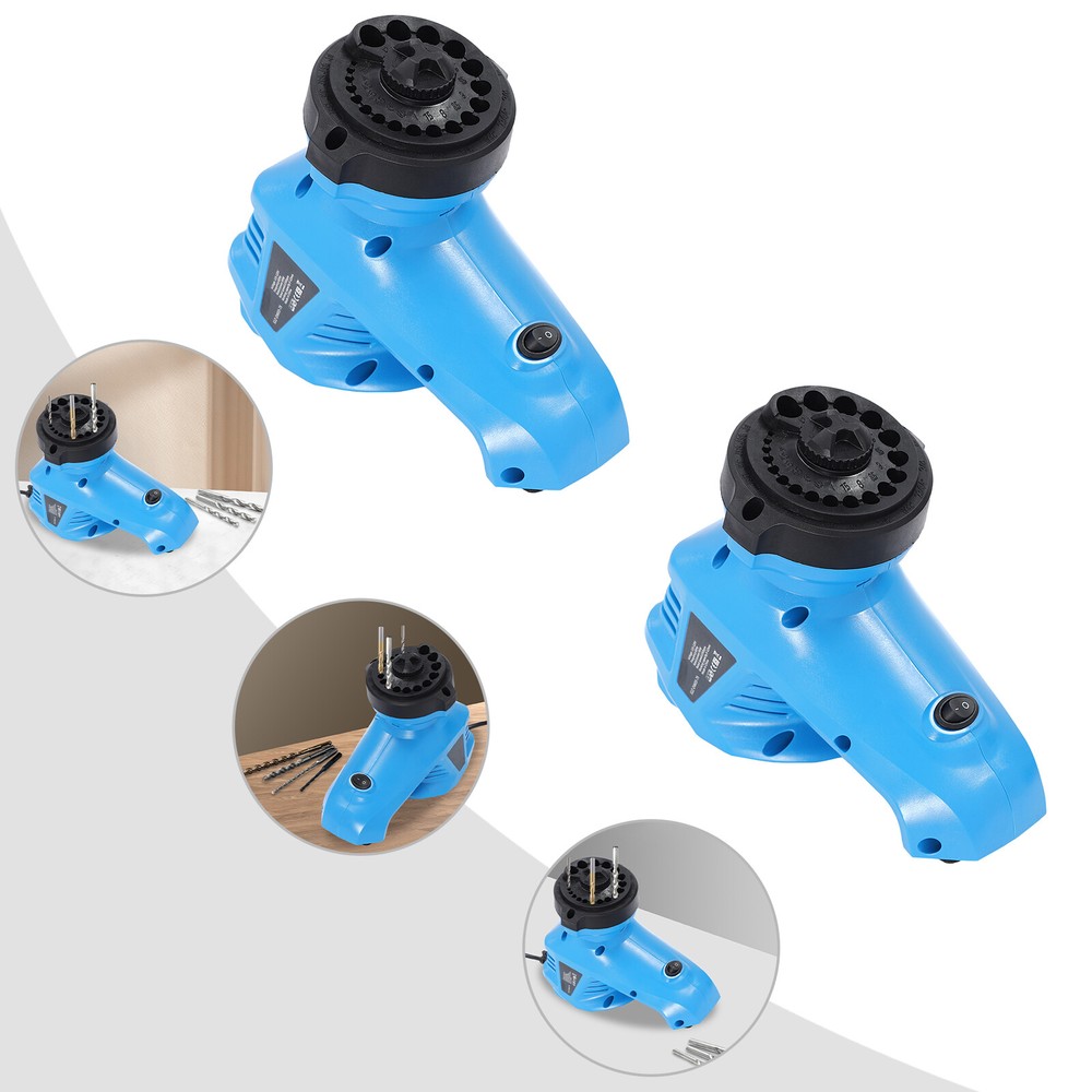 2Pcs Drill Bit Sharpener Grinder Electric Twist Drill Sharpener For 3‑12mm