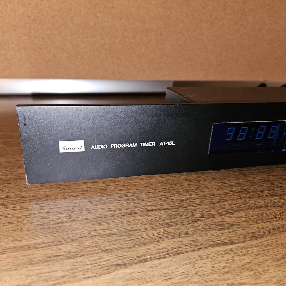 Sansui AT-15L - Digital Audio Program System Timer - Vintage Stereo Equipment