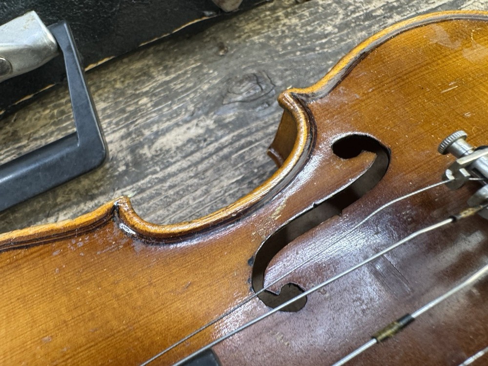 schuster violin Vintage With Case
