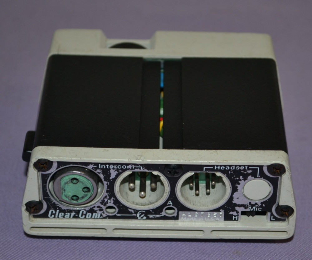 Clear-Com RS-501 Single Channel Intercom Station Belt-Pack