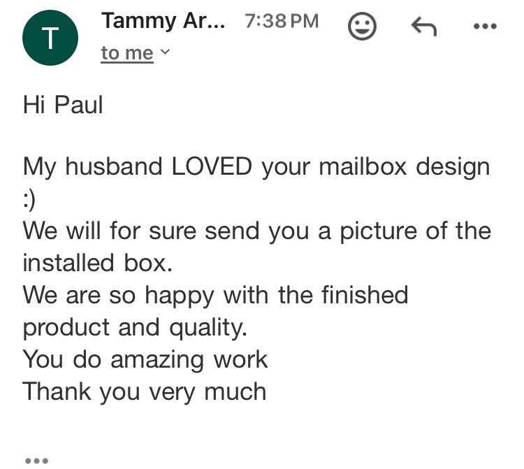 Lion Custom Mailbox: Patriotic Gift Ideas