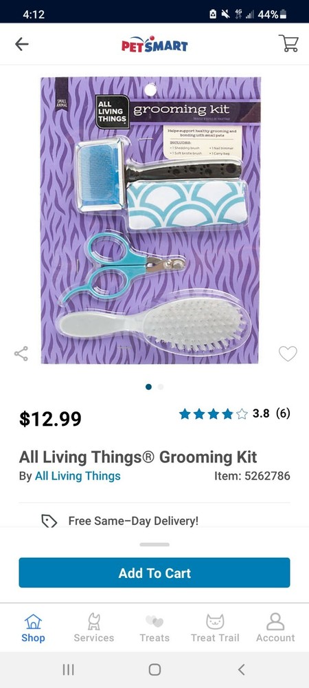 3 Piece Small Pet Grooming Set