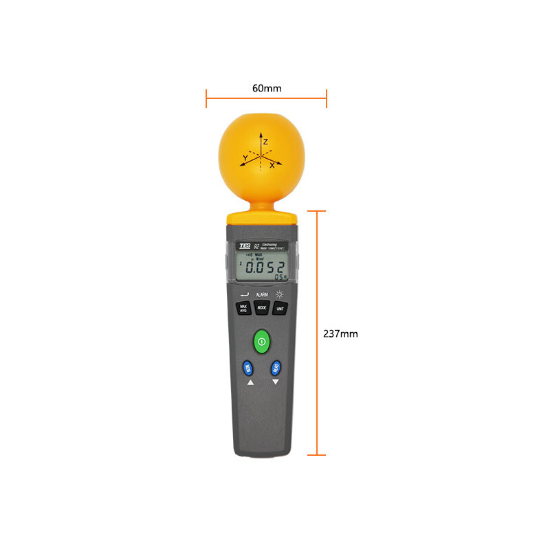 TES-92 Digital 3-Axis EMF Meter Data Logger Electromagnetic Radiation Detector