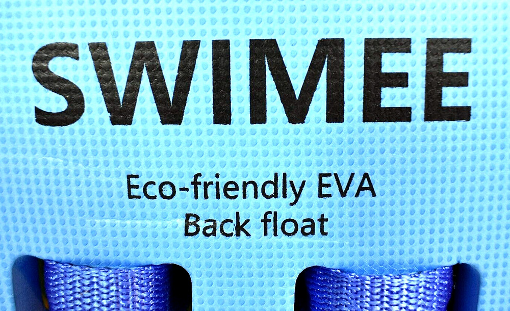 Eco Friendly, EVA Material, "SWIMEE" Back Flotation Device Children Under 60LBS