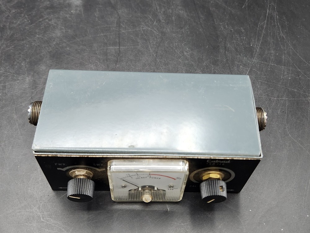 Vintage Calrad SR-16 Standing Wave Bridge Meter