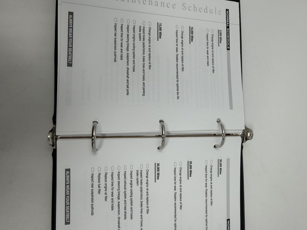 2000 Panoz Esperante Owners Manual OEM