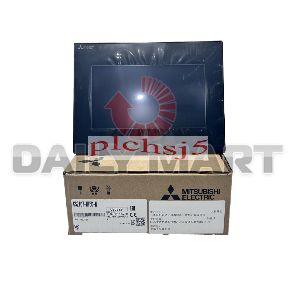 New In Box MITSUBISHI GS2107-WTBD-N HMI Touch Panel