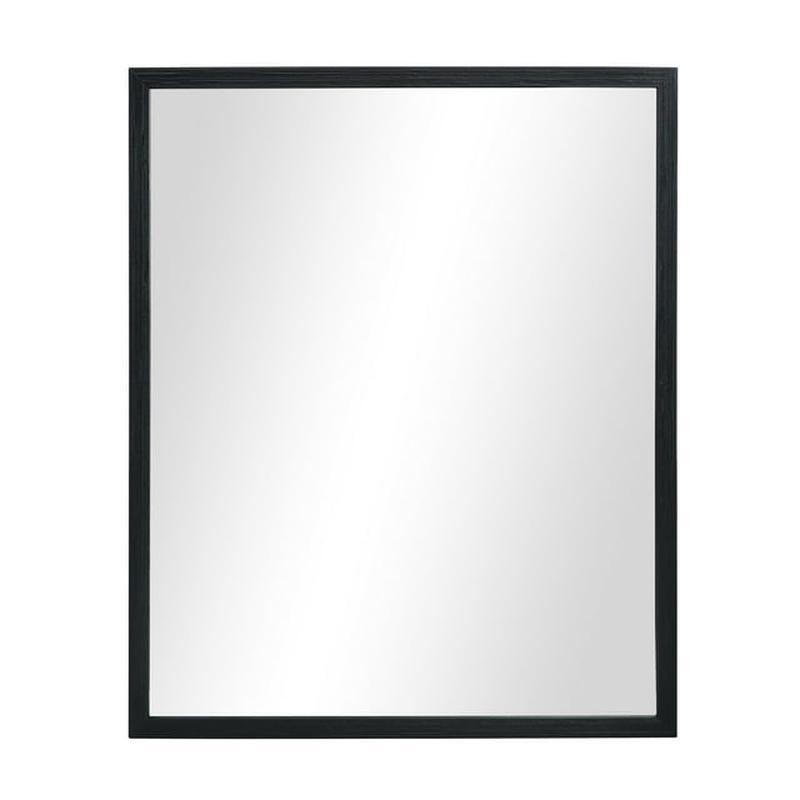 23X29 in Rectangular Wall Mirror Plastic Frame Versatile Hanging Home Decor New