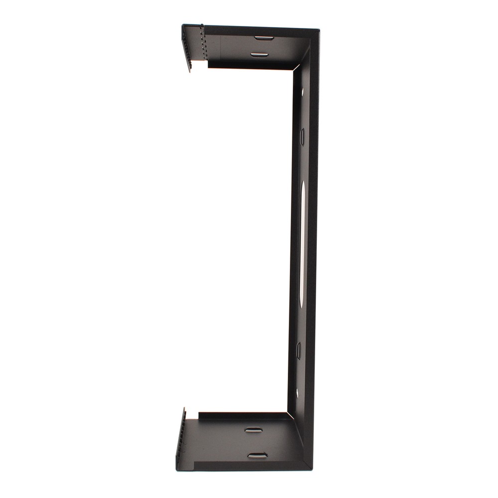 19" Four Space 4U Steel Wall Mount Hinged Swing Out Patch Panel Bracket 6" Deep