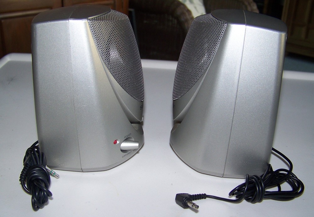 Sony Model SRS-A27 Computer Desktop Laptop Speakers PC Gaming
