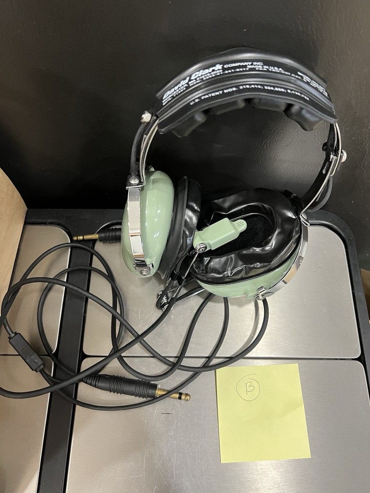 David Clark Model H10-40 Headset, Untested
