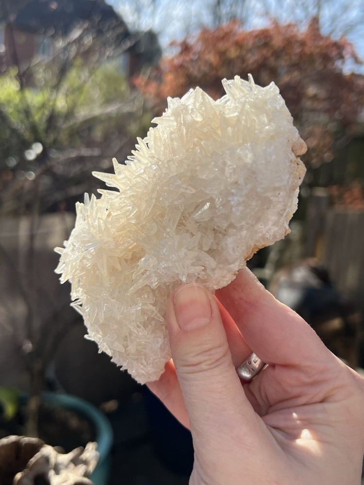 Calcite Spiky Cluster Crystal Patterns 250g 4