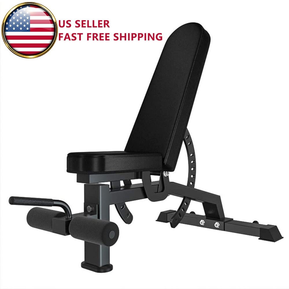 Adjustable Foldable Weight Bench for Full Body Strength Training at Home