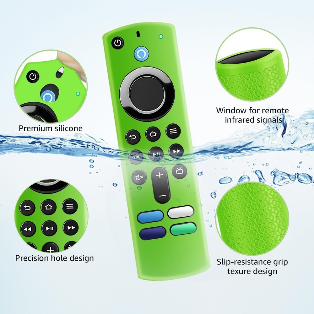 （3 Pack） ONEBOM Silicone Protective Remote Case Cover, Silicone Co
