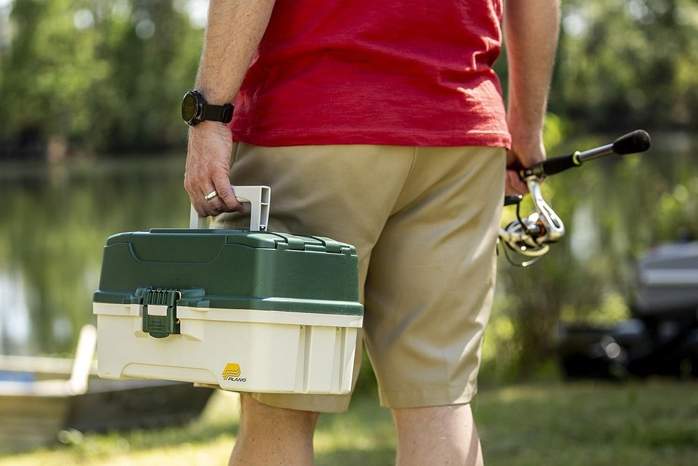 3 Disc Tackle Box with Double Top Entry