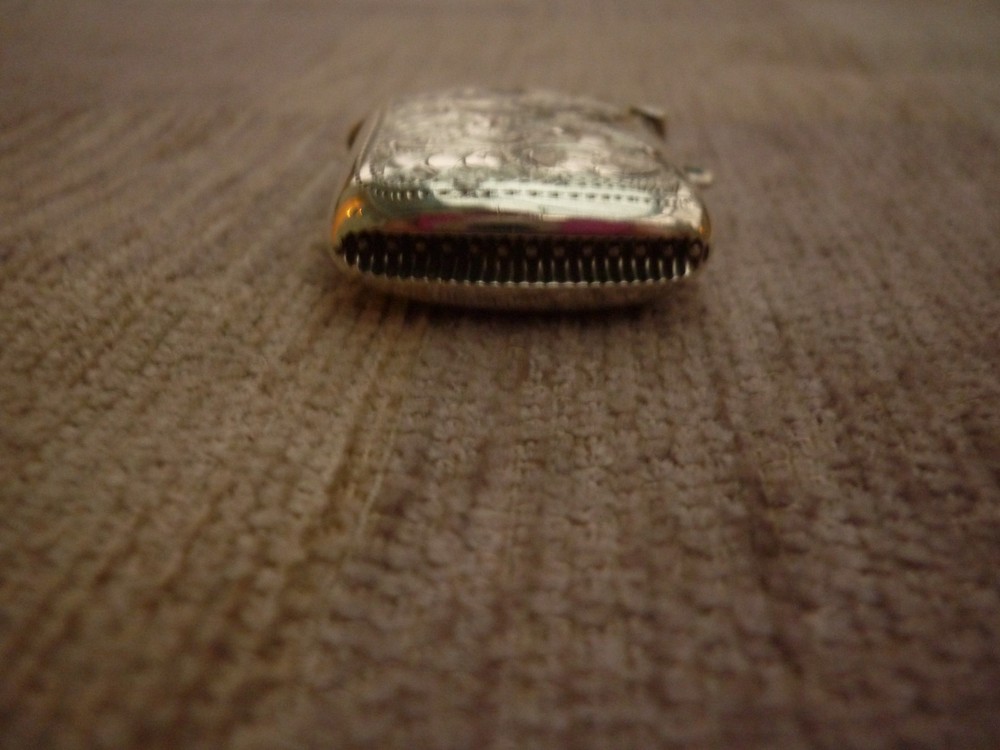 SILVER VESTA CASE BIRMINGHAM 1901 GOOD QUALITY