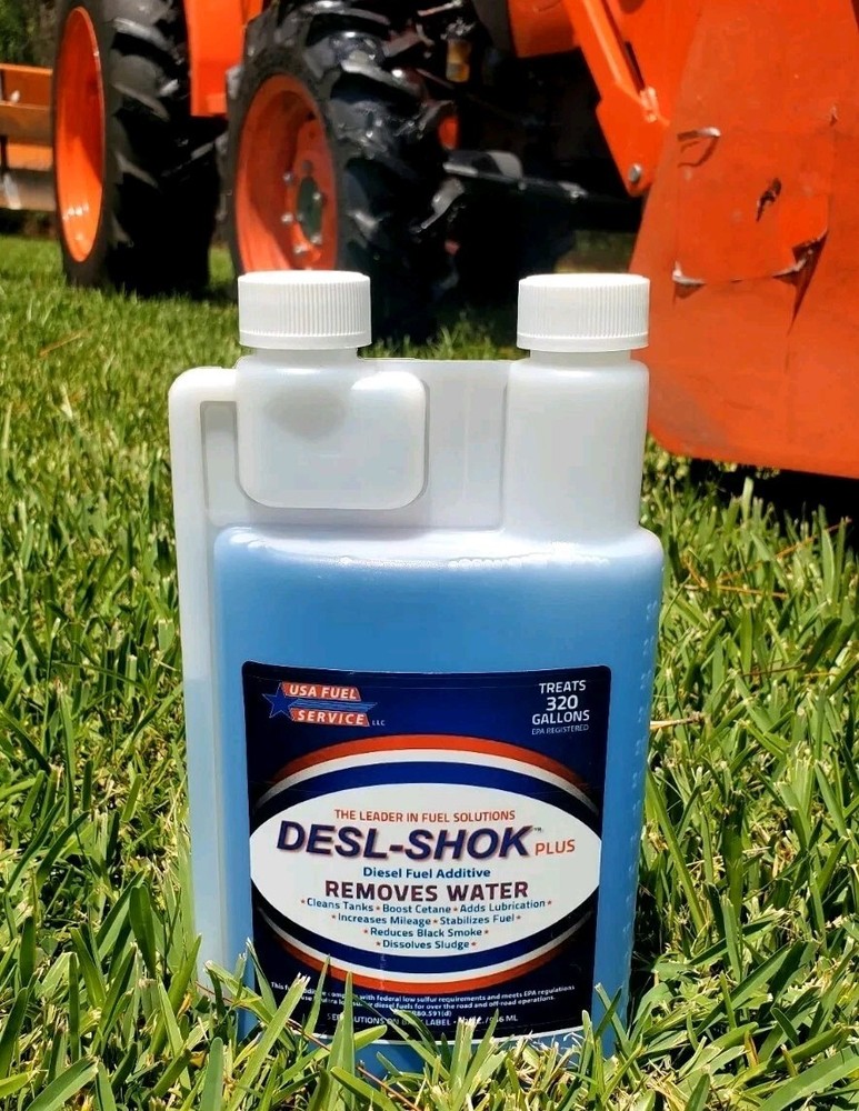 fuel treatment diesel shock additive stabilizer 32oz Desl-shock plus FAST SHIPN!