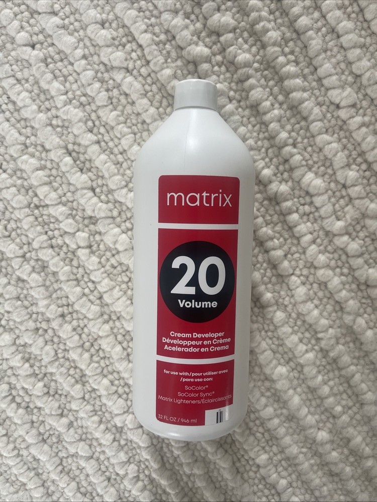 Matrix 20 volume cream developer 32 oz for Socolor Logics Light Reactions