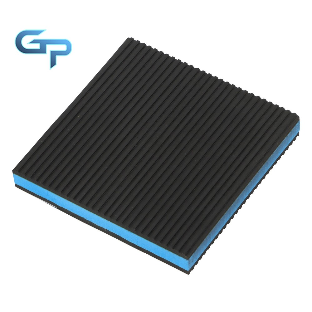4 Pack 6"x6"x7/8" Equipment Vibration Pads Multi-Layer Construction