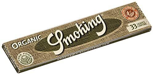 Smoking Brand Organic Rolling Papers King Size - Full Box