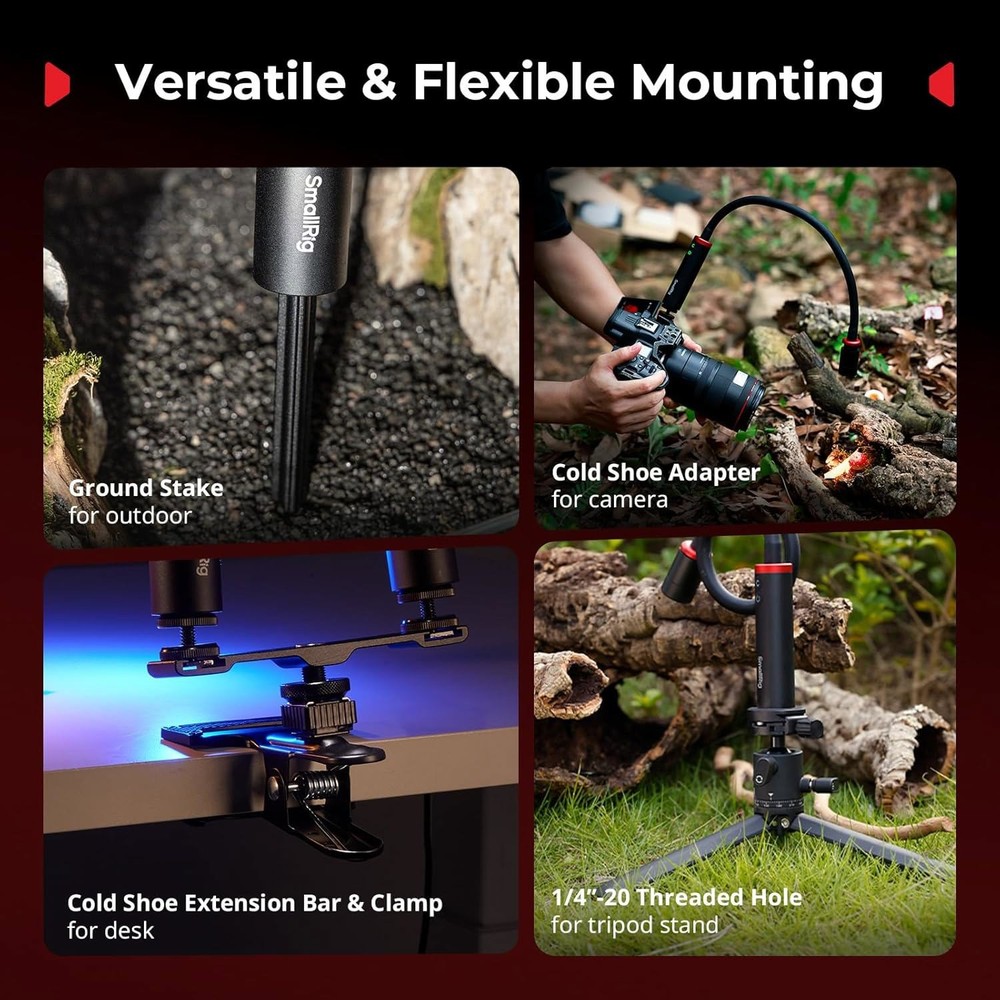SmallRig RM 03 Macro Photography LED Light - 2 Pack Adjustable Beam Angle 5796