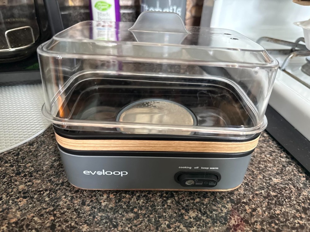 6-Egg Capacity Electric Egg Cooker with Auto Shut-Off
