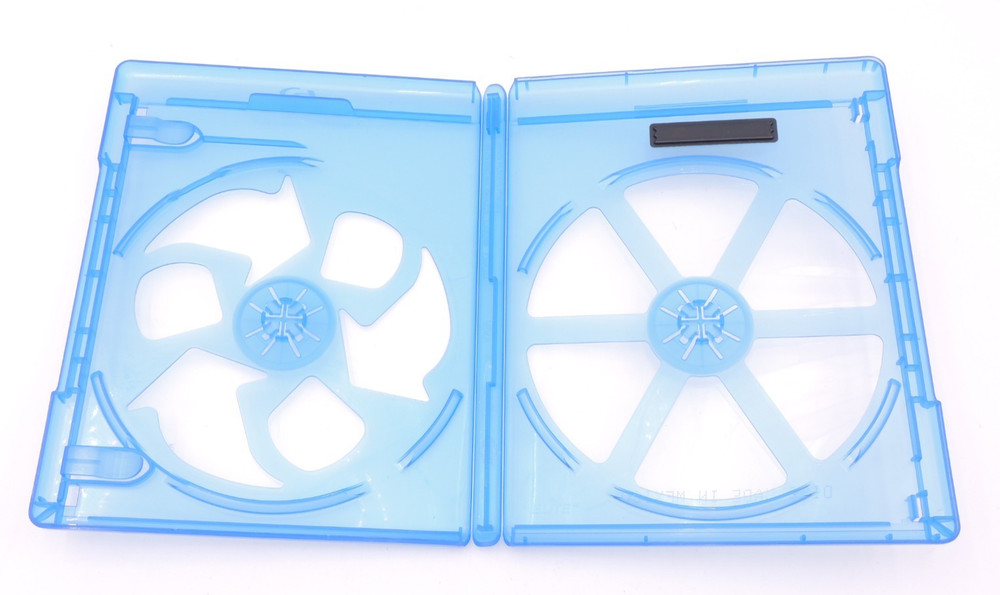 Lot: 6 Pre-Owned Blu-Ray Double Capacity Replacement Cases (Each Holds 2 Discs)