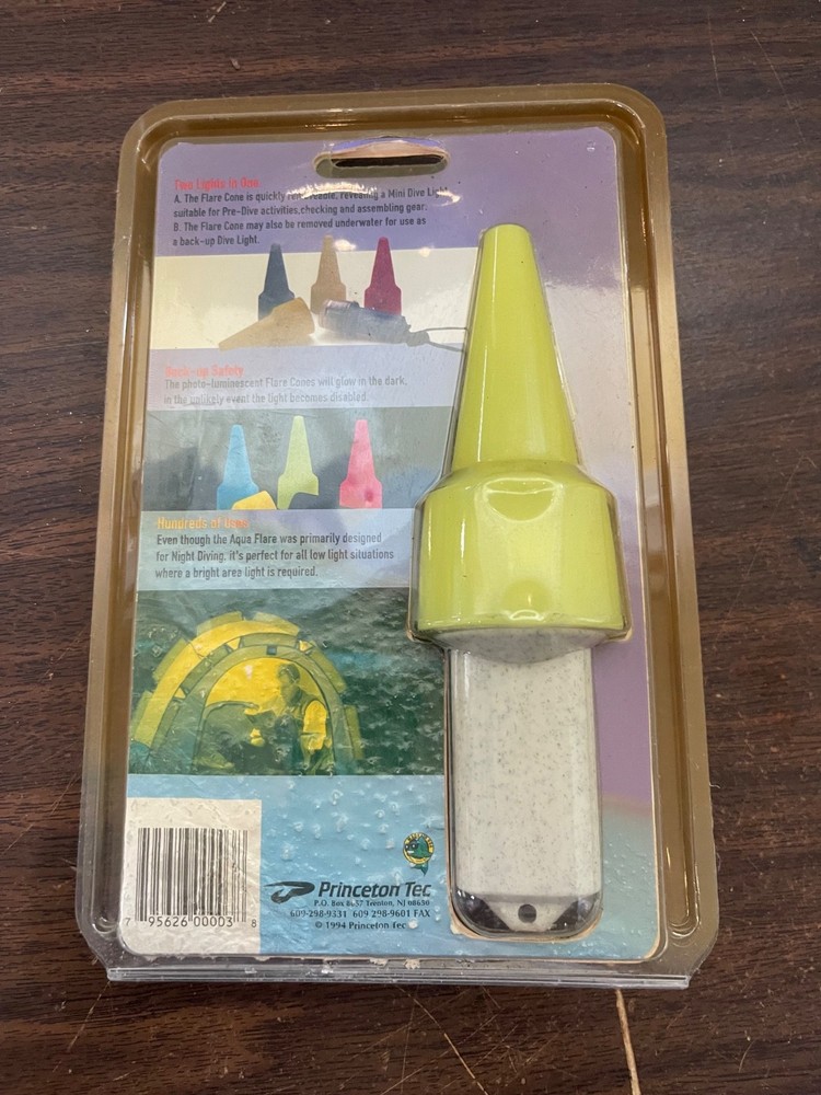 New Old Stock Princeton Tec Aqua Flare UNTESTED