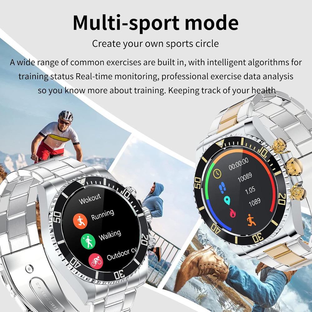 Smart Watch Bluetooth Call Sports Modes Message Reminder Smartwatch for Android