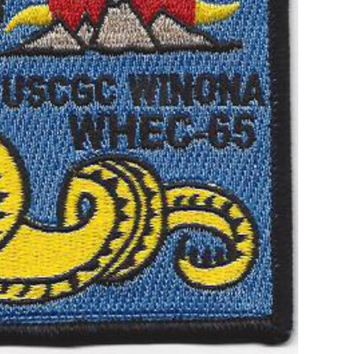 WHEC-65 Winona Owasco Class High Endurance Cutter Patch - Version B