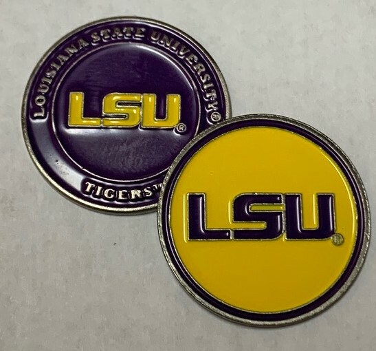 LSU Tigers Golf Ball Marker New