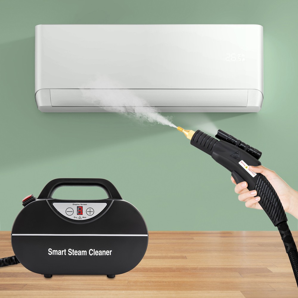 1800W High Pressure Steam Cleaner Handheld High Temp Adjustable Cleaning Machine
