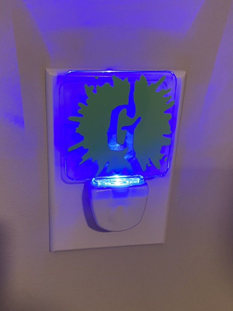 Vintage Goosebumps Night Light Rare - Blue LED