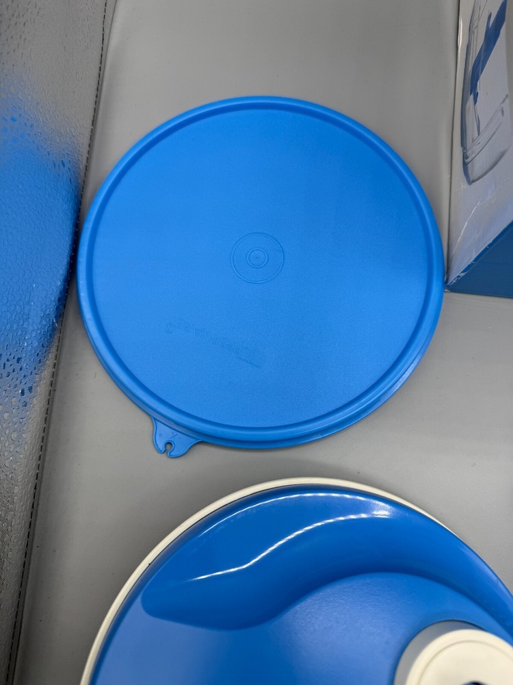 TUPPERWARE Quick Chef Pro System Blue Manual FOOD PROCESSOR Chopper