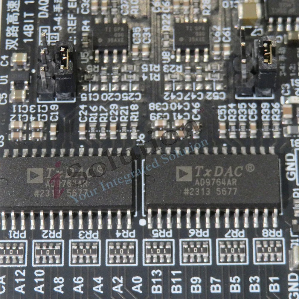 AD9764 Module Dual Channel High-speed DAC Module 14 Bit Parallel DA125M