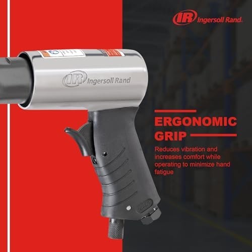 Air Hammer with 3 Chisel Set - Tapered Punch, Panel Cutter, Flat Chisel, 3500 BP