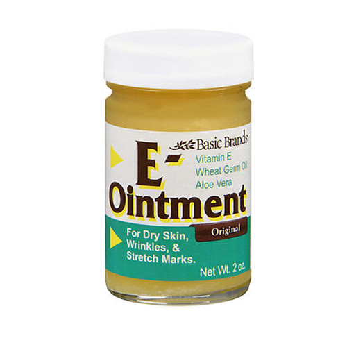 Basic Organics Vitamin E Natural Ointment 2 oz By Basic
