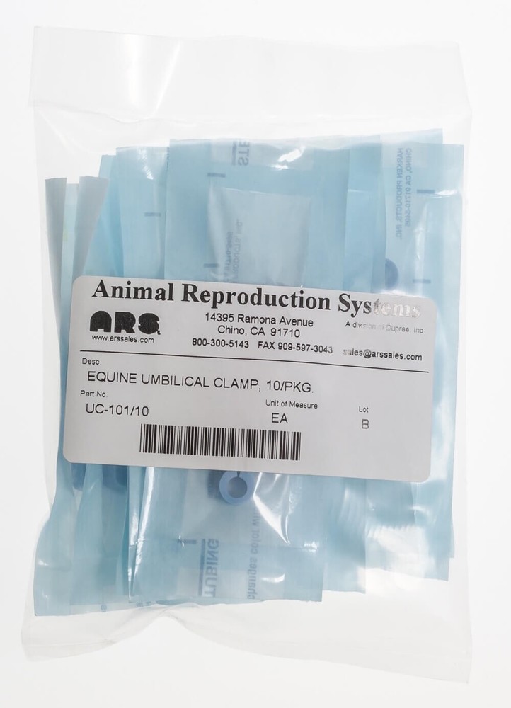 Equine Umbilical Clamps