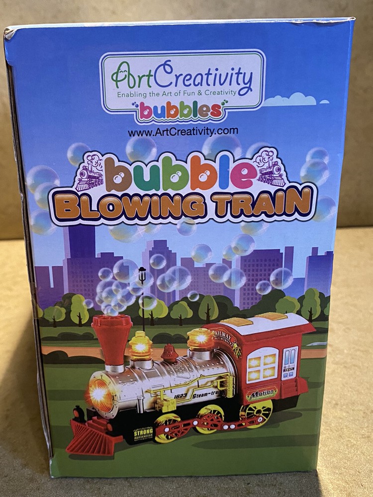 ArtCreativity Bubble Blowing Train