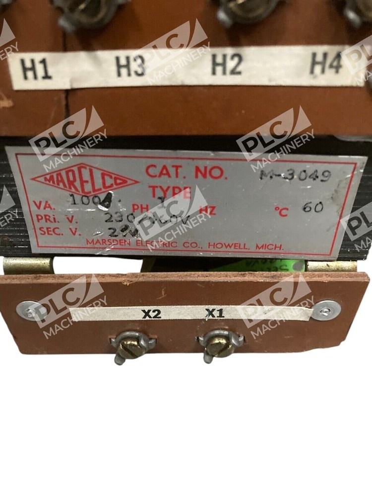 Marelco Marsden 100VA 1PH Transformer M-3049