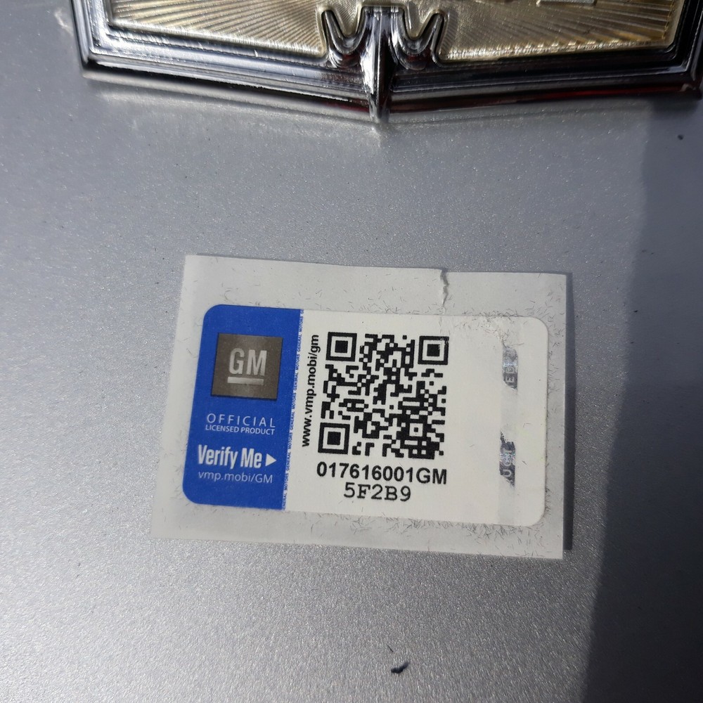 1971-1972 Caprice Sail Panel / Quarter Panel Emblem Set