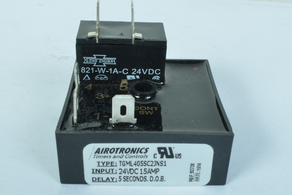 Minuteman 742091 Timer Delay on Break 24VDC