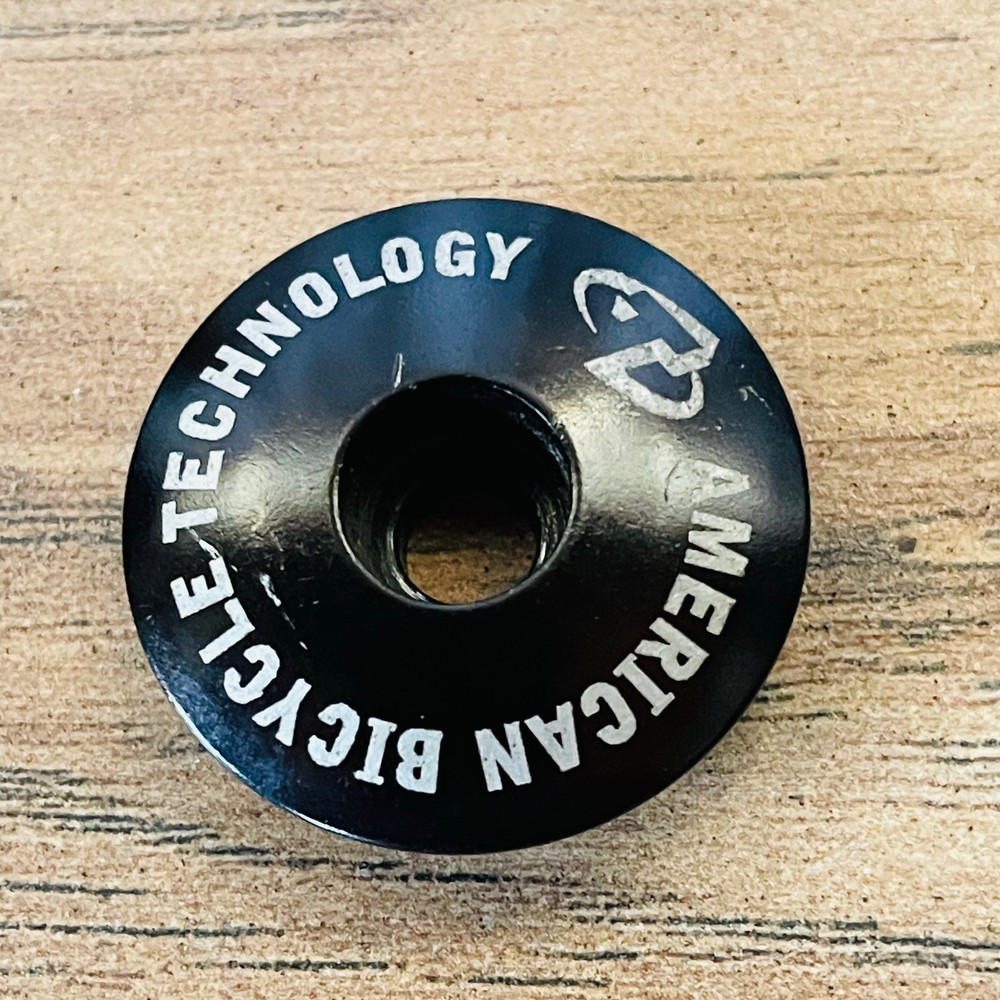 Trek 1 1/8 Threadless Headset Top Cap Black Aluminum Black