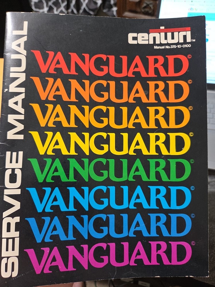 Arcade Manual - 1981 Centuri Vanguard Service Manual