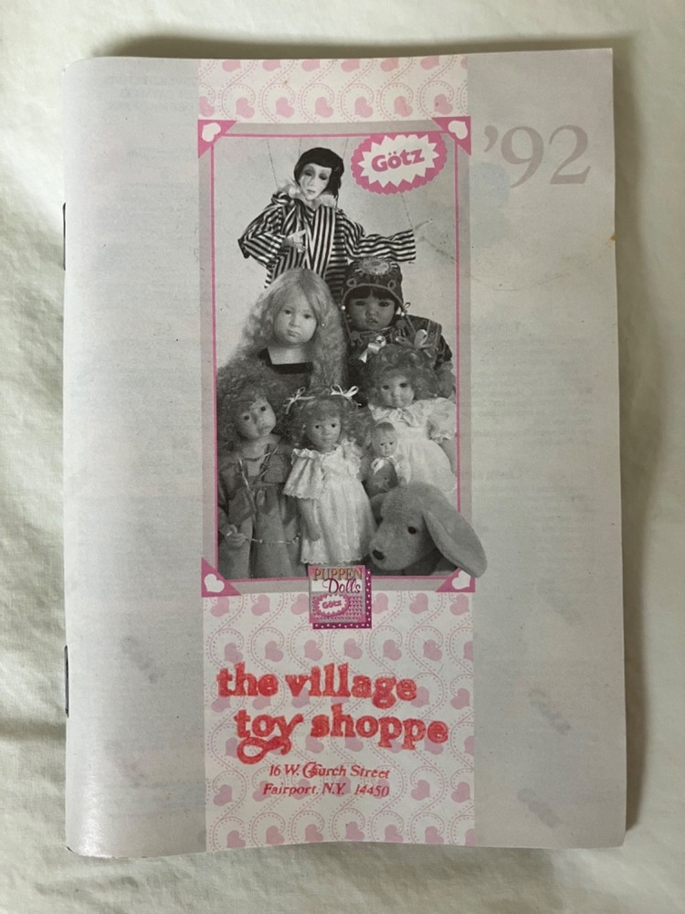 1992 Gotz Doll Catalog