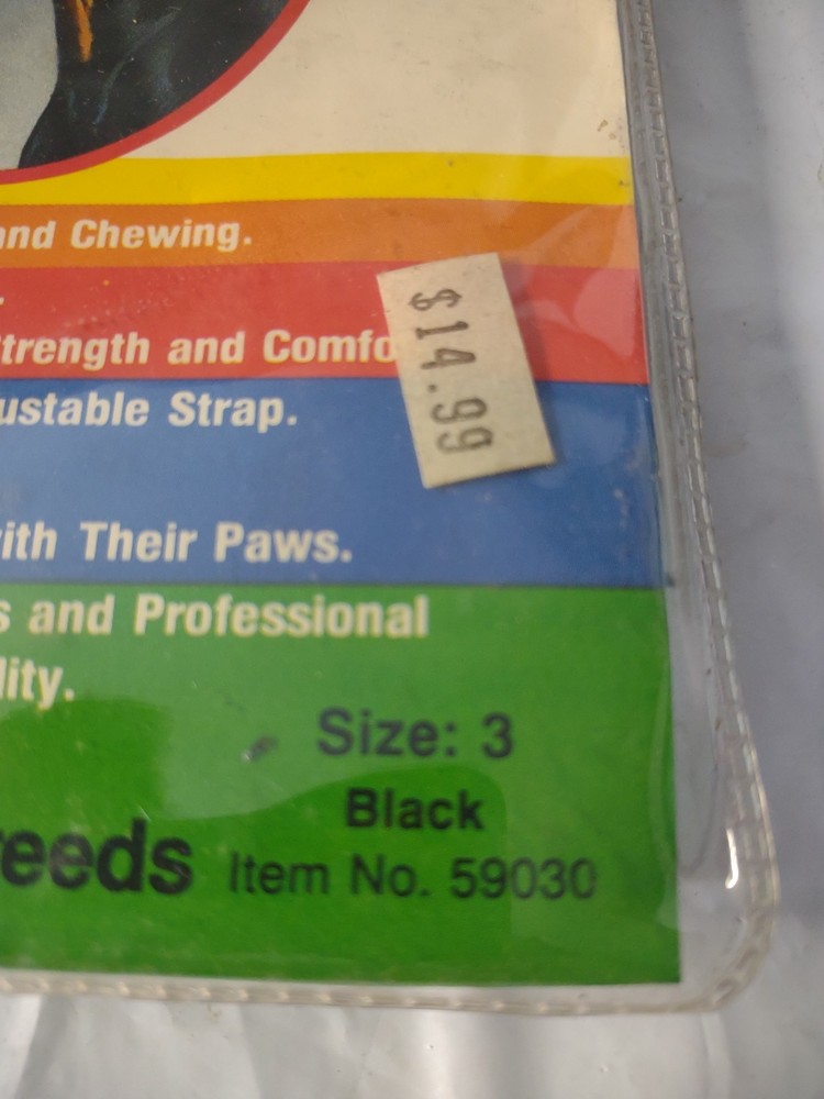 Four Paws, Dog Muzzle, Size 3, Quick Fit ,Medium