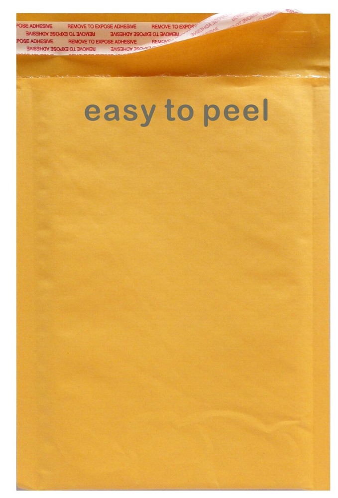 SuperPackage® 500 #0(Inner 6x9) Kraft Bubble Mailers Padded Envelopes