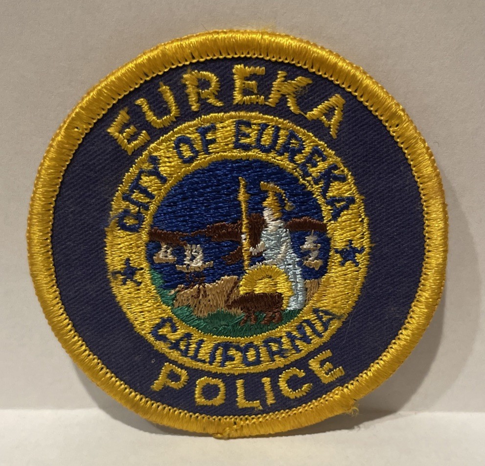RARE NEW Eureka Police Fabric Patch 3” Diameter