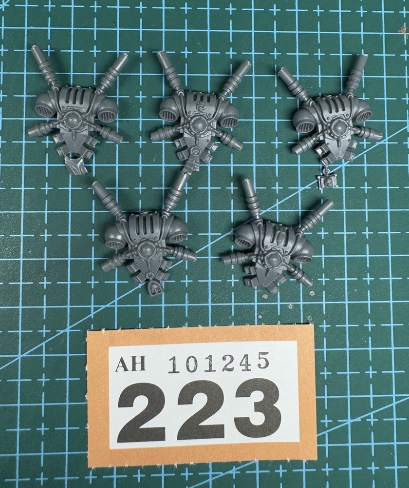 5 Grey Knights Interceptor Backpack Space Marine 40k Bits Heresy Primaris