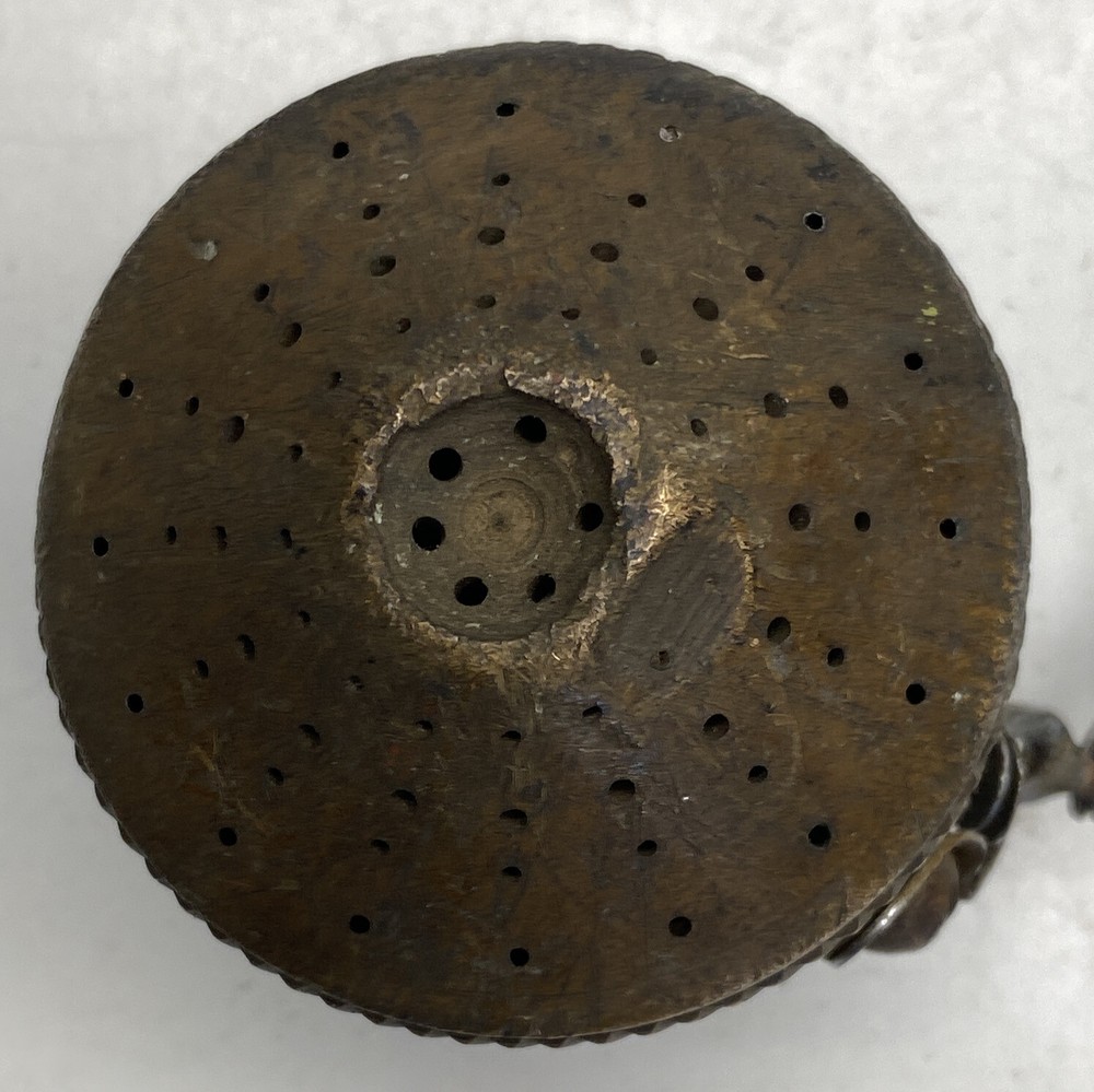VINTAGE BRASS FIRE HOSE NOZZLE END